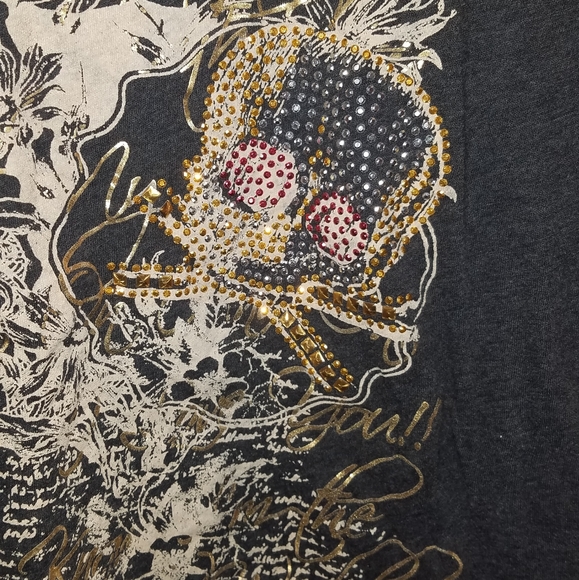 Skull Crossbones blingy Love Always message - Picture 6 of 6